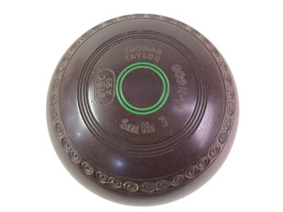 Lot 734 - SET OF FOUR LIGNOID LAWN BOWLS