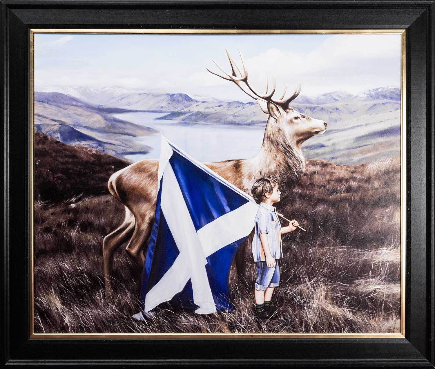 Lot 60 - * GERARD BURNS (SCOTTISH b. 1961)