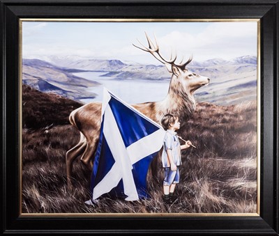 Lot 60 - * GERARD BURNS (SCOTTISH b. 1961)