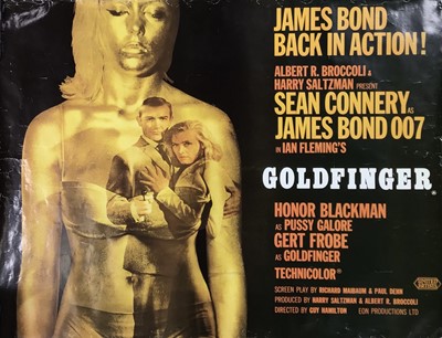 Lot 369 - GOLDFINGER MOVIE POSTER