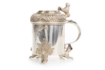 Lot 869 - NORWEGIAN SILVER MUSTARD POT