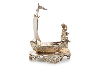 Lot 871 - SILVER OPEN SALT