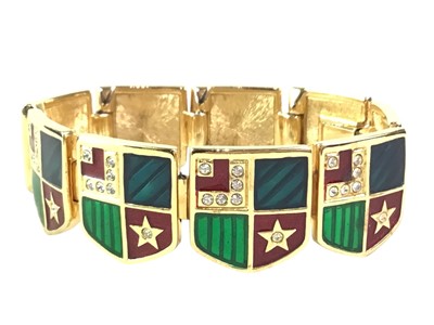 Lot 819 - TWO PAIRS OF SWAROVSKI EARRINGS AND A SWAROVSKI NECKLACE