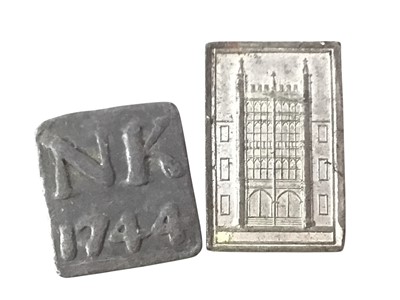 Lot 828 - EARLY CHURCH TOKENS