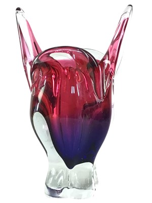 Lot 767 - FOUR STUDIO GLASS VASES