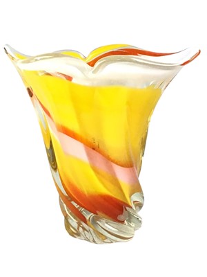 Lot 770 - SEVEN ART GLASS VASES