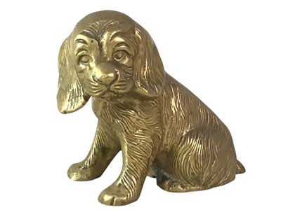 Lot 842 - COLLECTION OF BRASSWARE