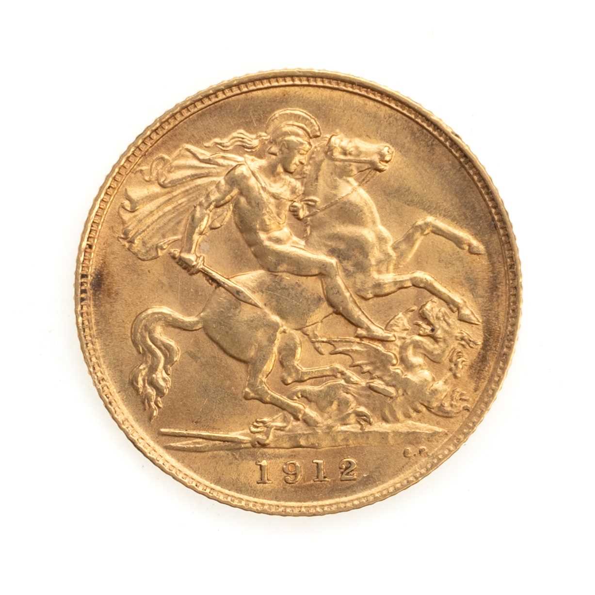 Lot 35 - GEORGE V GOLD HALF SOVEREIGN