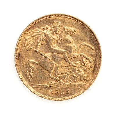 Lot 35 - GEORGE V GOLD HALF SOVEREIGN