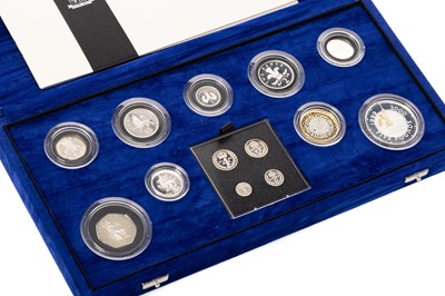 Lot 37 - ELIZABETH II UNITED KINGDOM MILLENNIUM SILVER COLLECTION COIN SET