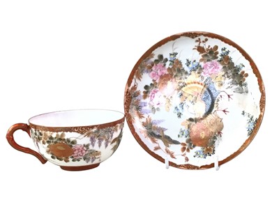 Lot 130 - THREE JAPANESE KUTANI TEA SERVICES