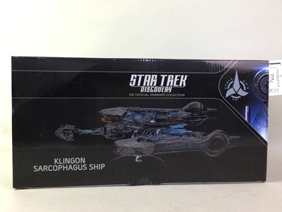 Lot 375 - COLLECTION OF STAR TREK DISCOVERY MODELS