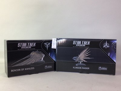 Lot 375 - COLLECTION OF STAR TREK DISCOVERY MODELS