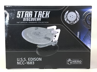 Lot 376 - COLLECTION OF STAR TREK DISCOVERY MODELS