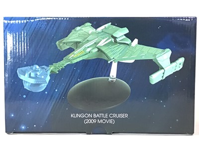 Lot 378 - COLLECTION OF STAR TREK MODEL STARSHIPS