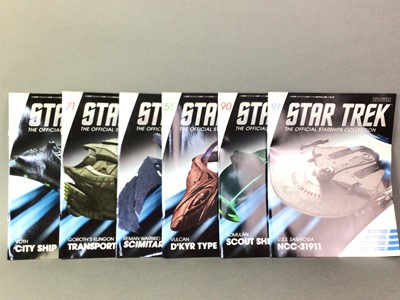 Lot 384 - COLLECTION OF STAR TREK COLLECTORS MAGAZINES