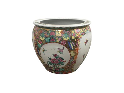 Lot 111 - MODERN CHINESE CERAMIC JARDINIÈRE