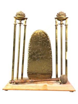 Lot 122 - WALNUT FOLDING GAMES BOARD