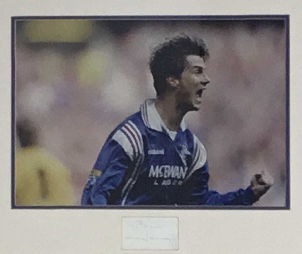 Lot 1792 - BRIAN LAUDRUP, RANGERS F.C.