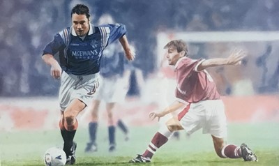 Lot 1802 - ALLY MCCOIST, RANGERS F.C. AND SCOTT BRIDGES