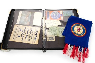 Lot 1806 - COLLECTION OF RANGERS F.C. MEMORABILIA