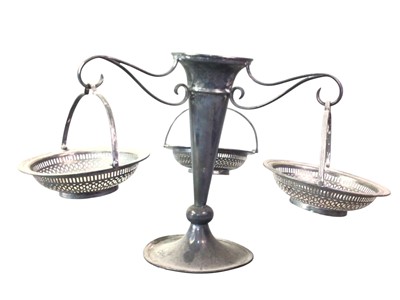 Lot 137 - COLLECTION OF SILVER PLATED ITEMS