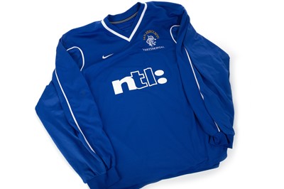 Lot 1808 - IAN FERGUSON, RANGERS F.C., TESTIMONIAL MATCH PLAYER ISSUED JERSEY