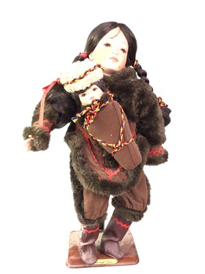 Lot 142 - ALASKAN INUIT DOLL