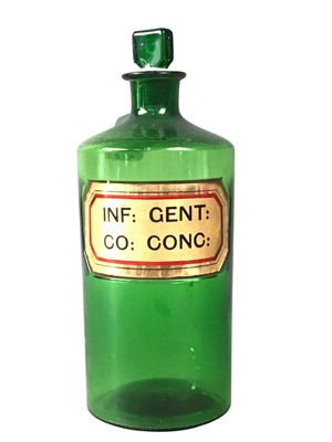 Lot 163 - COLLECTION OF VICTORIAN APOTHECARY JARS