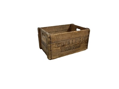 Lot 170 - VINTAGE PINE PHARMACEUTICAL CRATE