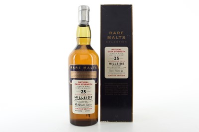 Lot 250 - HILLSIDE 1970 25 YEAR OLD RARE MALTS