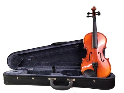 Lot 250 - THREE QUARTER SIZE VIOLIN