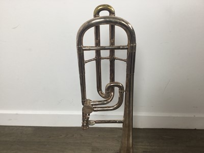 Lot 1058 - PLATED' CLASS A' TROMBONE