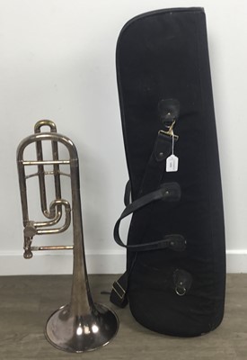 Lot 1058 - PLATED' CLASS A' TROMBONE