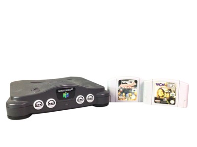 Lot 267 - NINTENDO, VINTAGE N64 CONSOLE