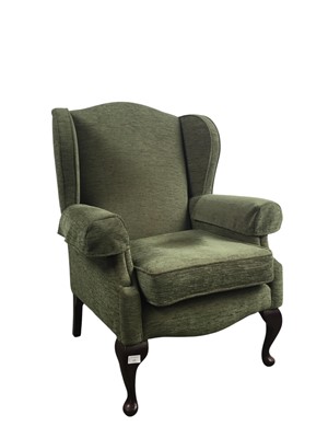 Lot 225 - WINGBACK CHAIR