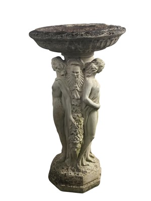 Lot 180 - MID CENTURY BIRD BATH