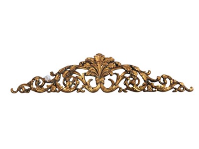 Lot 192 - MODERN GILT WOOD DECORATIVE FRIEZE