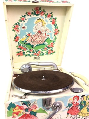 Lot 200 - DECCA NURSERY GRAMOPHONE