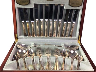 Lot 308 - TWO CANTEENS OF CUTLERY