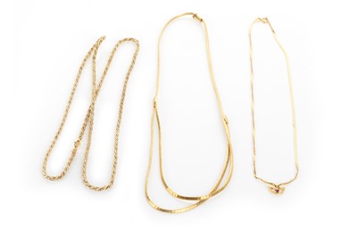 Lot 545 - CONTEMPORARY SWAG NECKLET