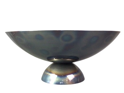 Lot 316 - ROB MULHOLLAND CONTEMPORARY METAL BOWL