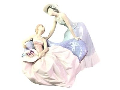 Lot 323 - TWO LLADRO FIGURE GROUPS