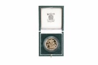 Lot 551 - GOLD PROOF TWO POUND COIN DATED 1983 in...