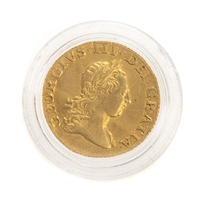 Lot 56 - GEORGE III GOLD HALF GUINEA