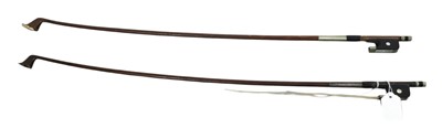 Lot 1060 - FOUR CELLO BOWS