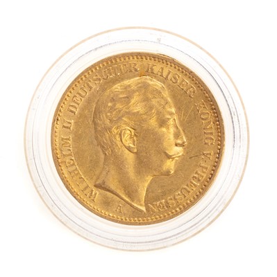 Lot 71 - GERMANY - TWENTY MARK GOLD COIN