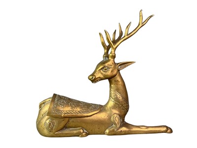 Lot 284 - GROUP OF BRASS WARE