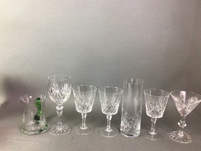 Lot 295 - MID CENTURY PURPLE GLASS JUG AND TUMBLER SET