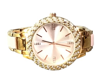 Lot 344 - FIVE FASHION WRIST WATCHES